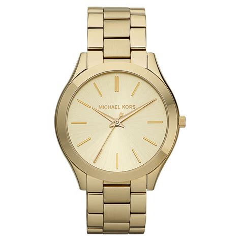 michael kors watches runway slim|michael kors stainless steel watch.